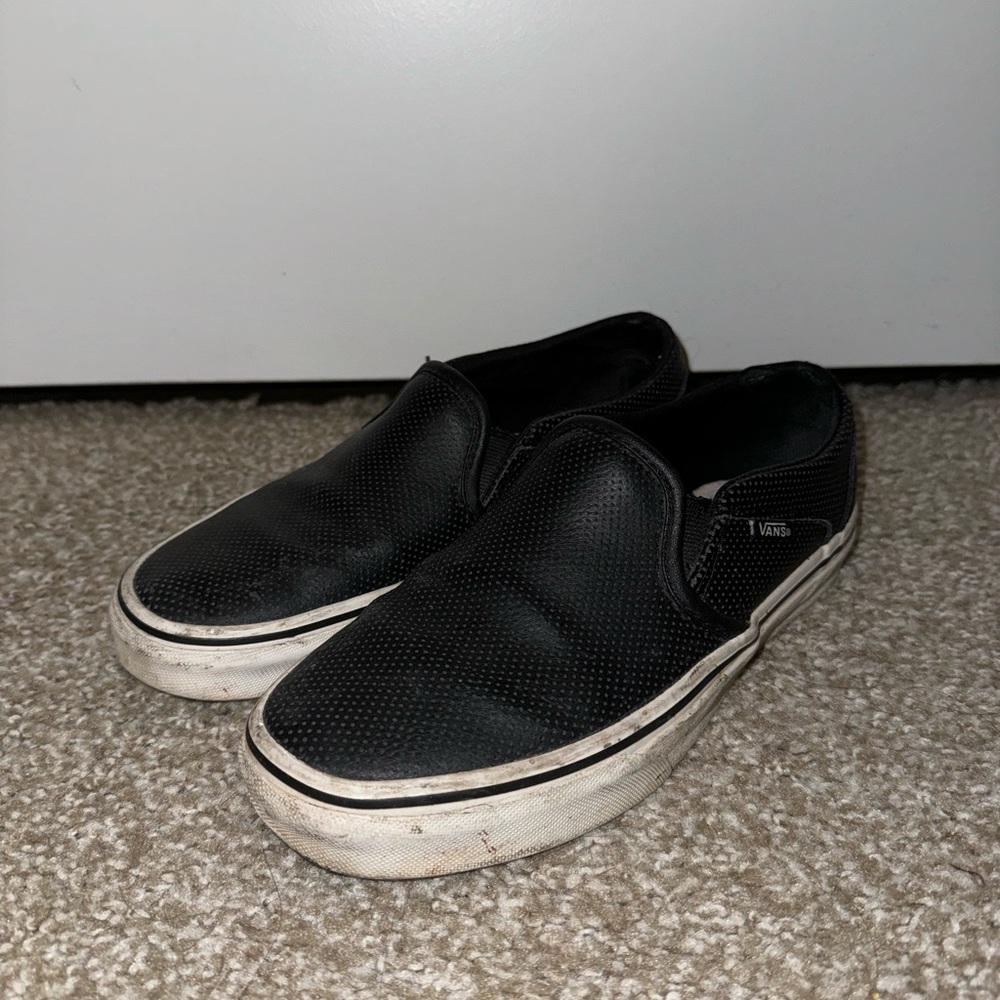 Vans Slip-On Perf Leather Shoes - US 7